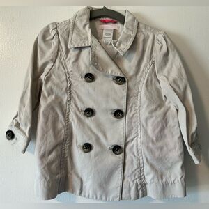 Janie and Jack toddler girl coat